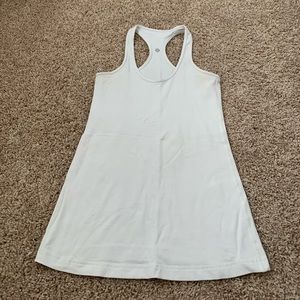 Lululemon White Racerback Tank
